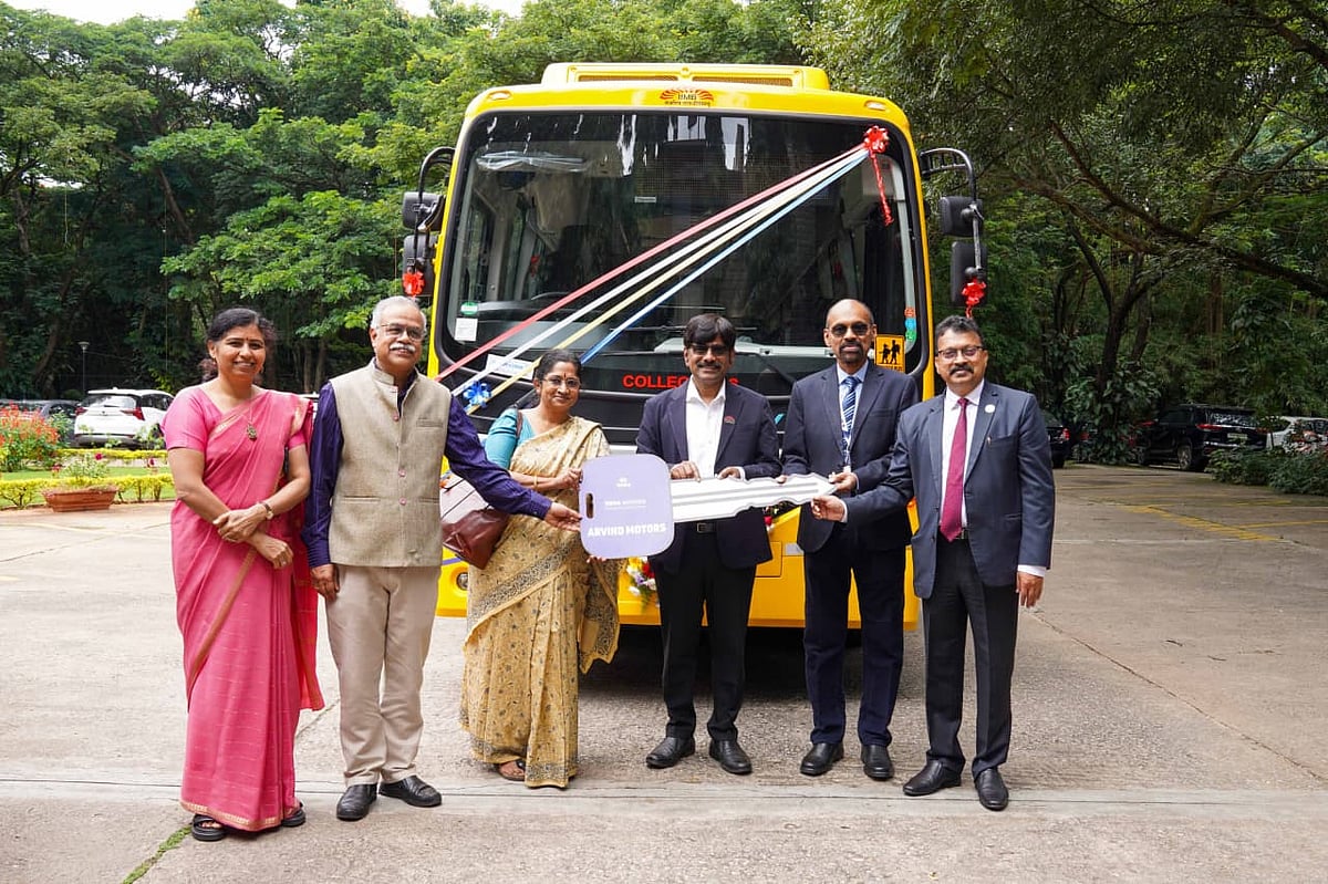 ಬೆಂಗಳೂರು | ಐಐಎಂಬಿ: ಪರಿಸರಸ್ನೇಹಿ ಪ್ರಯಾಣಕ್ಕೆ ಇವಿ ಬಸ್