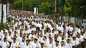 ಆರ್‌ಎಸ್‌ಎಸ್‌ಗೆ ವಿದೇಶಿ ದೇಣಿಗೆ: ತನಿಖೆಗೆ ಕೆ.ಎಂ.ರಾಮಚಂದ್ರಪ್ಪ ಆಗ್ರಹ