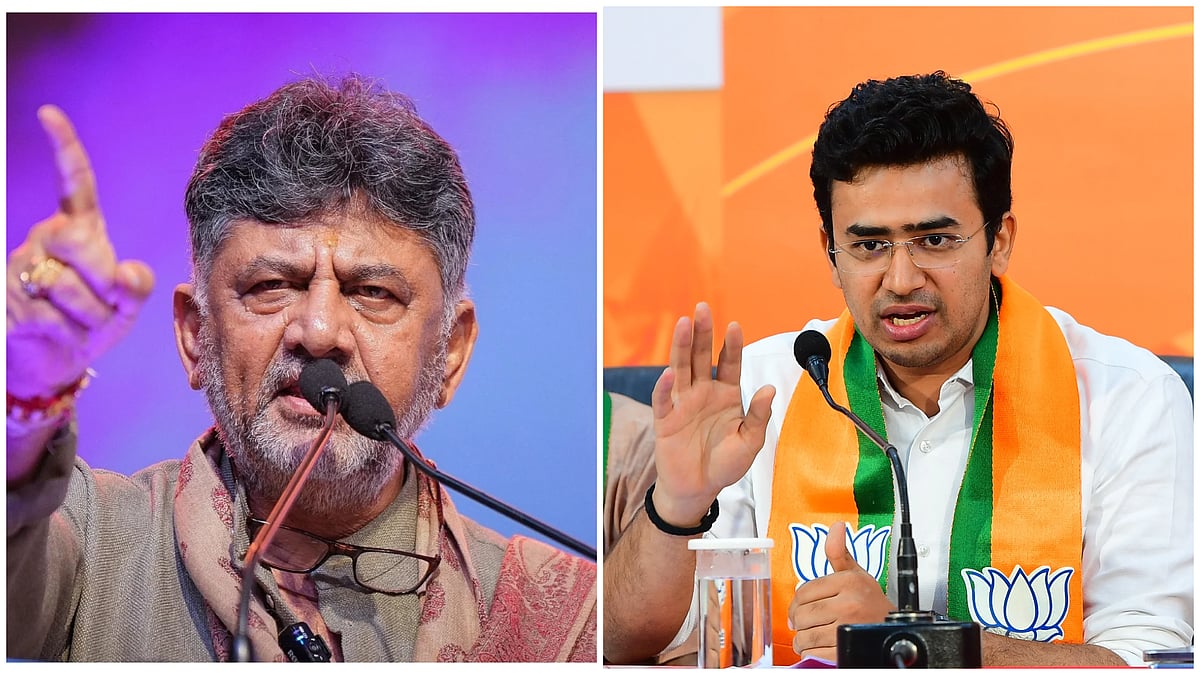 ಸುರಂಗ ರಸ್ತೆ ಬೇಡವೆನ್ನಲು ಈತ ಯಾರು?: ತೇಜಸ್ವಿ ಸೂರ್ಯ ವಿರುದ್ಧ ಡಿಕೆಶಿ ಕಿಡಿ