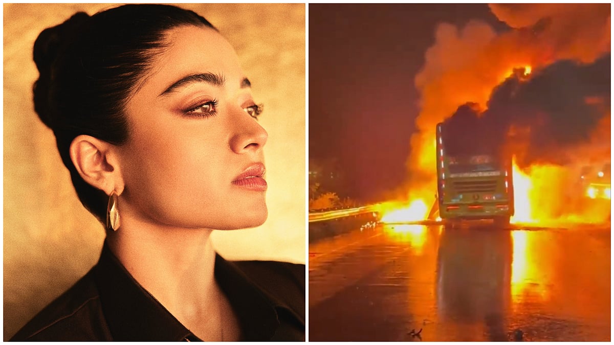 ಆ ಸಂಕಟವನ್ನು ಊಹಿಸಿಕೊಳ್ಳಲೂ ಆಗುವುದಿಲ್ಲ.. ಕರ್ನೂಲ್ ಬಸ್ ದುರಂತದ ಬಗ್ಗೆ ರಶ್ಮಿಕಾ