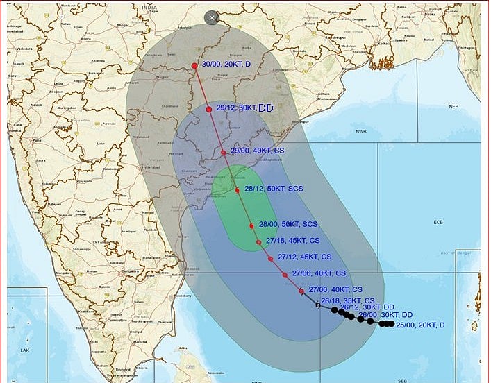 Cyclone 'Montha': ಚಂಡಮಾರುತ ಅಪ್ಪಳಿಸುವ ಸಾಧ್ಯತೆ; ಒಡಿಶಾದಲ್ಲಿ ಜನರ ಸ್ಥಳಾಂತರ