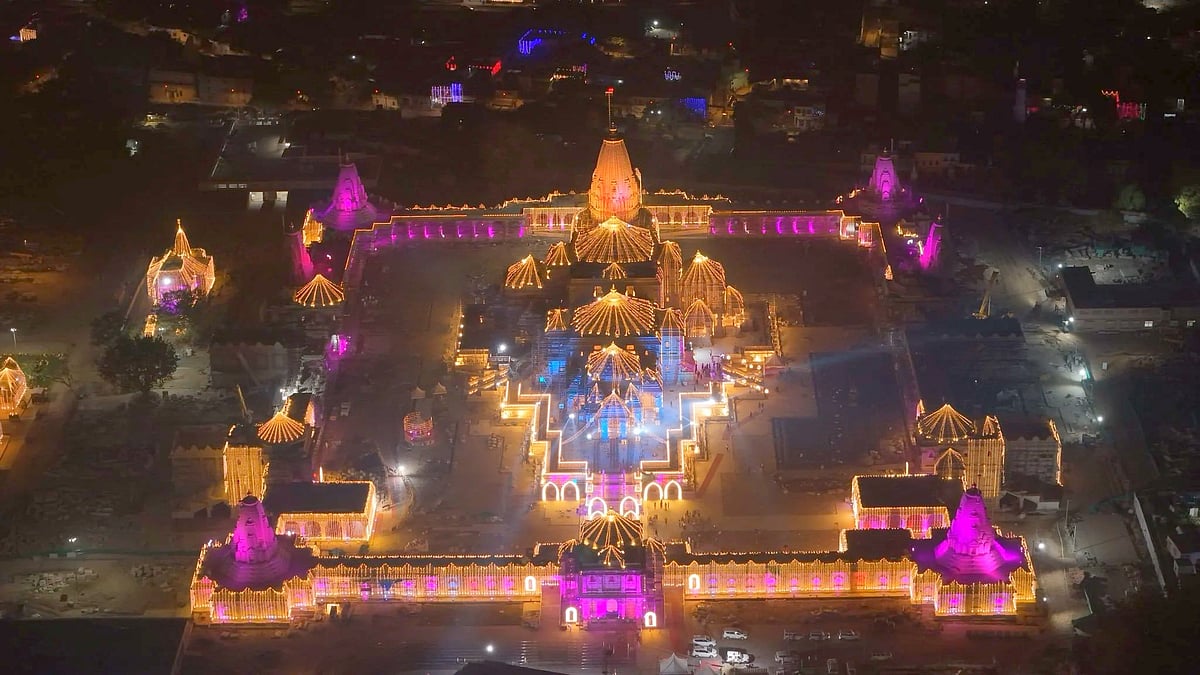 ಅಯೋಧ್ಯೆ ರಾಮಮಂದಿರ ನಿರ್ಮಾಣಕಾರ್ಯ ಪೂರ್ಣ