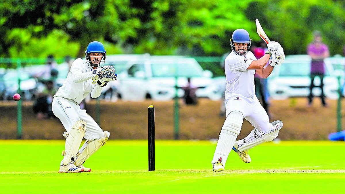 Ranji Trophy | ಗೋವಾ ವಿರುದ್ಧದ ಪಂದ್ಯ ಡ್ರಾ: ಇನಿಂಗ್ಸ್ ಮುನ್ನಡೆ ಪಡೆದ ಕರ್ನಾಟಕ