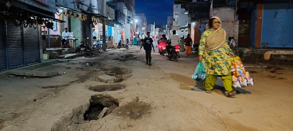 ಲಿಂಗಸುಗೂರು: ಜೀವಕ್ಕೆ ಕಂಟಕವಾದ ‘ಜಲಧಾರೆ’ ಕಾಮಗಾರಿ
