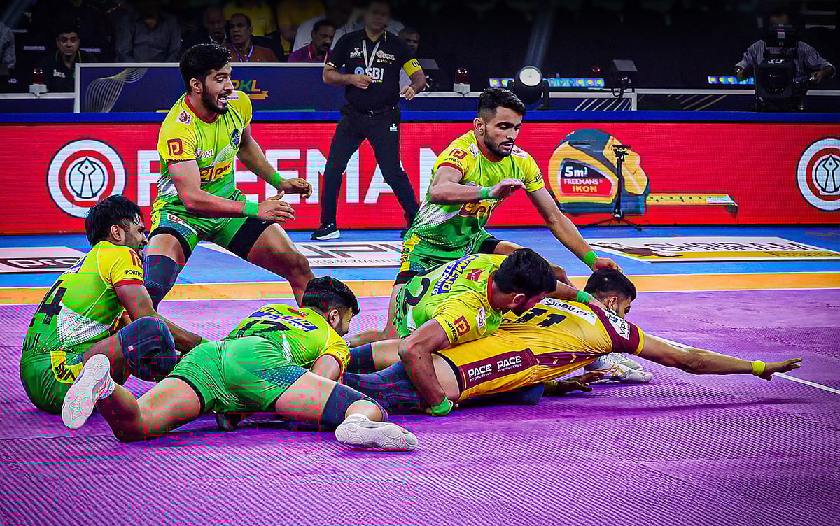 ಪ್ರೊ ಕಬಡ್ಡಿ | ಟೈಟನ್ಸ್‌ ಗೆಲುವಿನಲ್ಲಿ ಮಿಂಚಿದ ಭರತ್‌: ಅಭಿಯಾನ ಮುಗಿಸಿದ ಪಟ್ನಾ