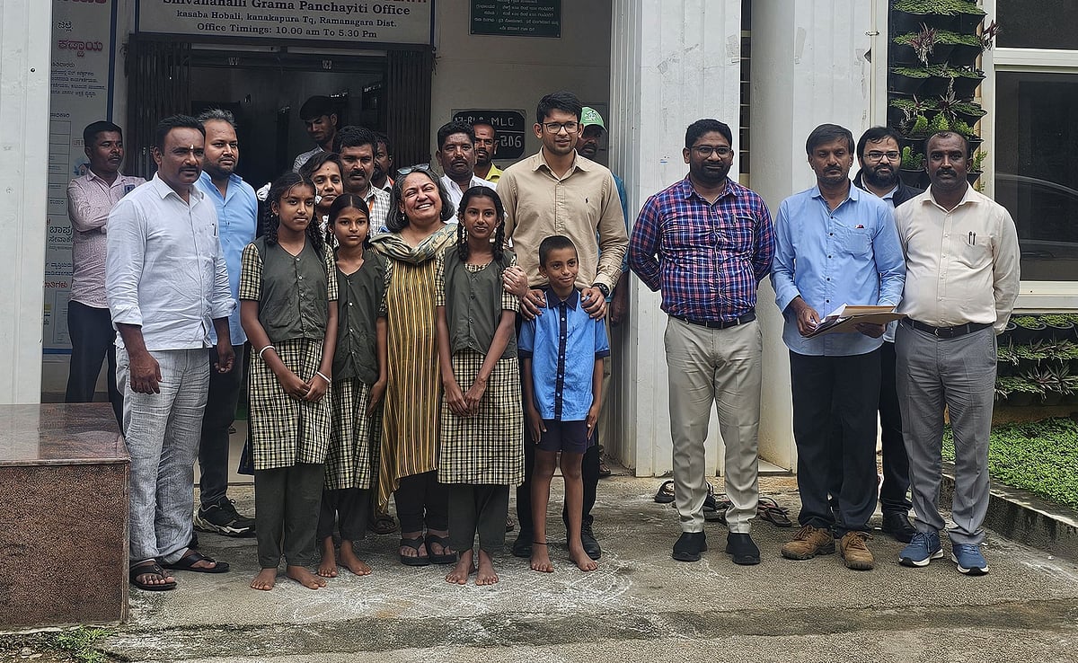 ಕನಕಪುರ: ಶಿವನಹಳ್ಳಿ ಗ್ರಾ.ಪಂ.ಗೆ ರಾಜ್ಯ ಸರ್ಕಾರದ ಅಪರ ಮುಖ್ಯ ಕಾರ್ಯದರ್ಶಿ ಭೇಟಿ 