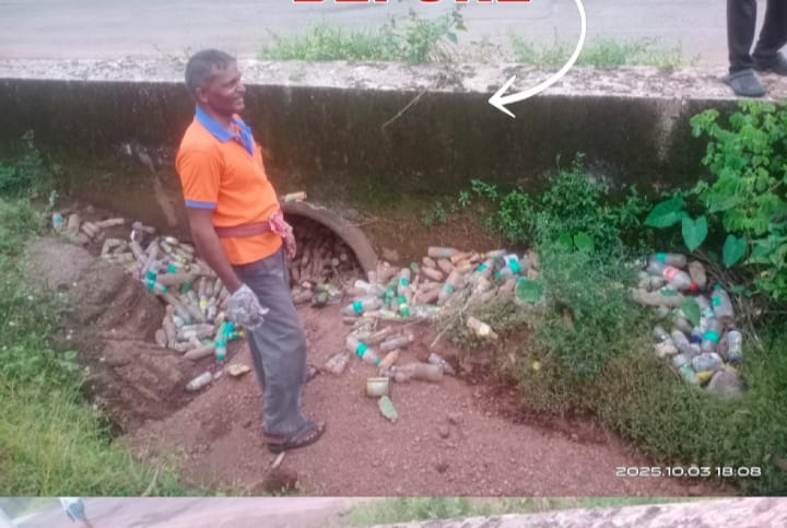 ಹೆಬ್ರಿ ತಾಲ್ಲೂಕು ಶ್ರೀ ಕ್ಷೇತ್ರ ಧರ್ಮಸ್ಥಳ ಗ್ರಾಮಾಭಿವೃದ್ಧಿ ಯೋಜನೆಯ ಚಾರ ಬೇಳಂಜೆ ಶೌರ್ಯ ವಿಪತ್ತು ಘಟಕದ ಸದಸ್ಯರು ಸುಮಾರು 15 ದಿನದಲ್ಲಿ ರಸ್ತೆಯಲ್ಲಿದ್ದ ಟನ್‌ ಗಟ್ಟಲೆ ಕಸವನ್ನು ಸಂಗ್ರಹಿಸಿದ್ದಾರೆ. 