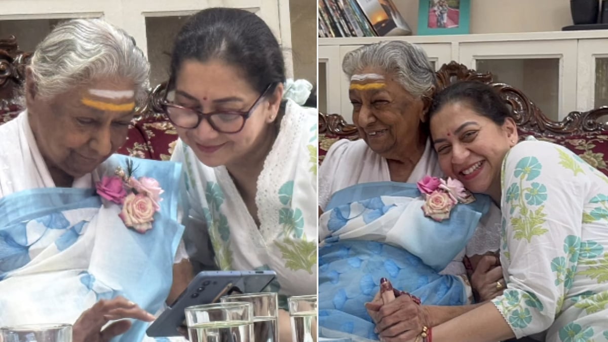 ಬಹುದಿನದ ಕನಸು ನನಸು: ಗಾಯಕಿ ಎಸ್‌. ಜಾನಕಿ ಅವರನ್ನು ಭೇಟಿಯಾದ ನಟಿ ಸುಧಾರಾಣಿ