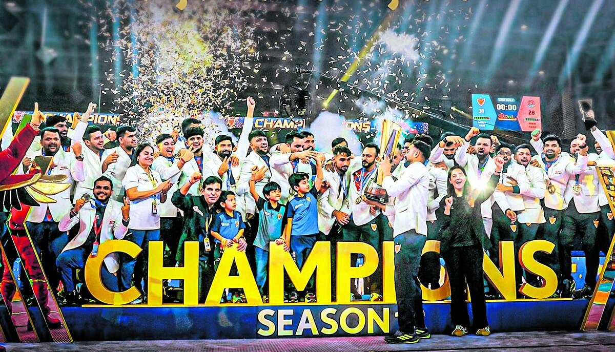 ಪ್ರೊ ಕಬಡ್ಡಿ ಲೀಗ್‌ | ದಬಂಗ್‌ ಡೆಲ್ಲಿ ಚಾಂಪಿಯನ್‌: ಪುಣೇರಿ ಪಲ್ಟನ್‌ಗೆ ನಿರಾಸೆ