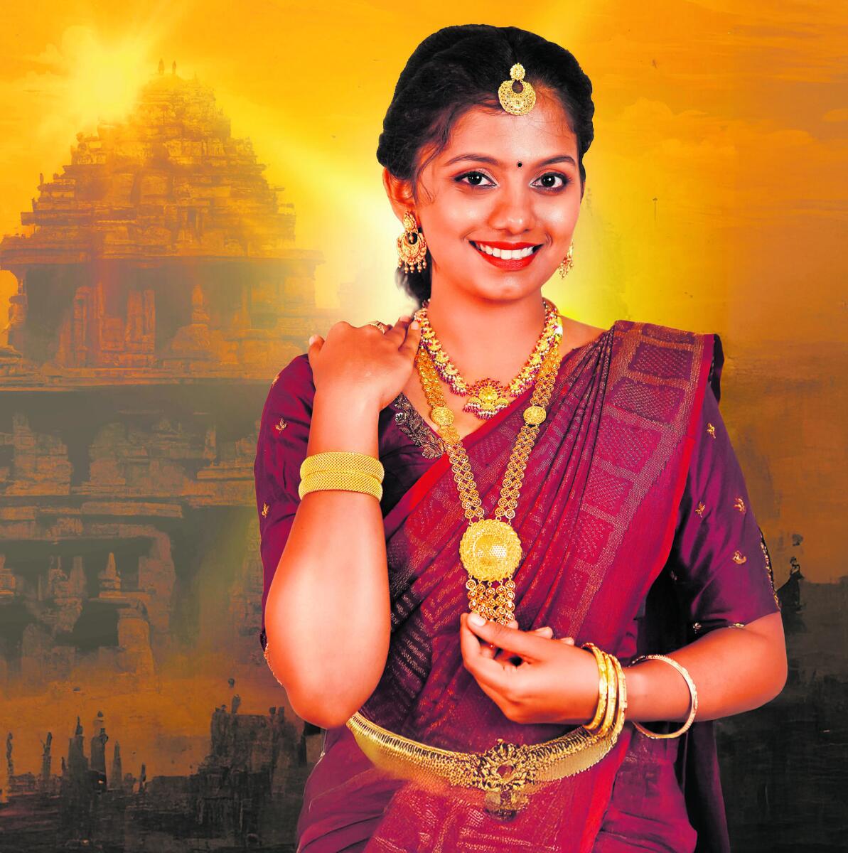 ಟರ್ಕಿ ಆಭರಣದಲ್ಲಿ ರೂಪದರ್ಶಿ