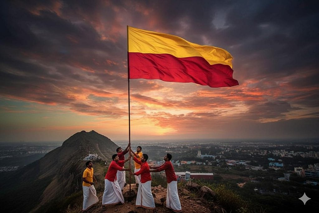 ‘ಎದೆ ತಟ್ಟಿ ಹೇಳು ನಾ ಭಾರತೀಯನೆಂದು, ಗರ್ವದಿಂದ ಬಾಳು  ನಾ ಕನ್ನಡಿಗನೆಂದು’: ಯಶ್ 
