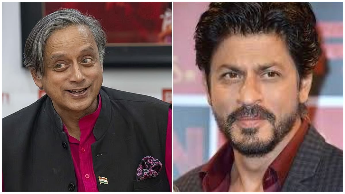 ಶಾರುಕ್ ವಯಸ್ಸಿನ ಬಗ್ಗೆ ತರೂರ್‌ ಅನುಮಾನ: ‘ಬೆಂಜಮಿನ್ ಬಟನ್‌’ಗೆ ಹೋಲಿಕೆ