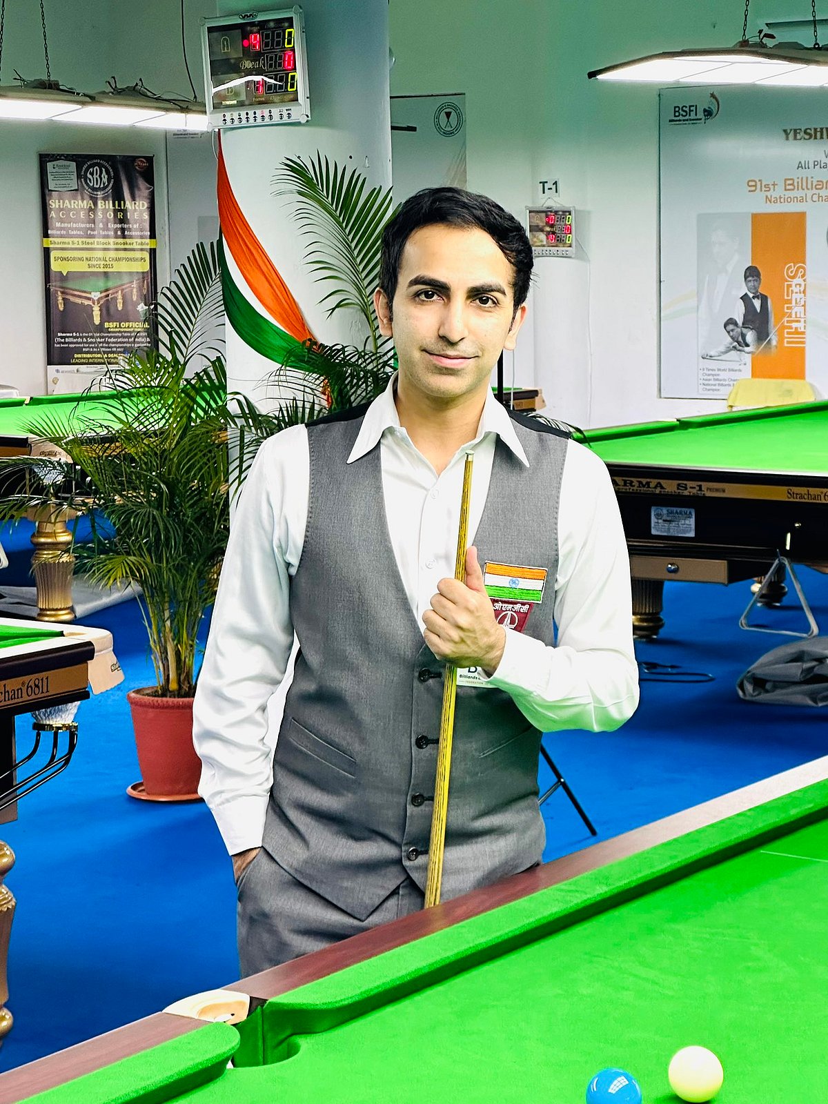 ವಿಶ್ವ ಸ್ನೂಕರ್‌: ಪಂಕಜ್‌ ನಾಯಕತ್ವ