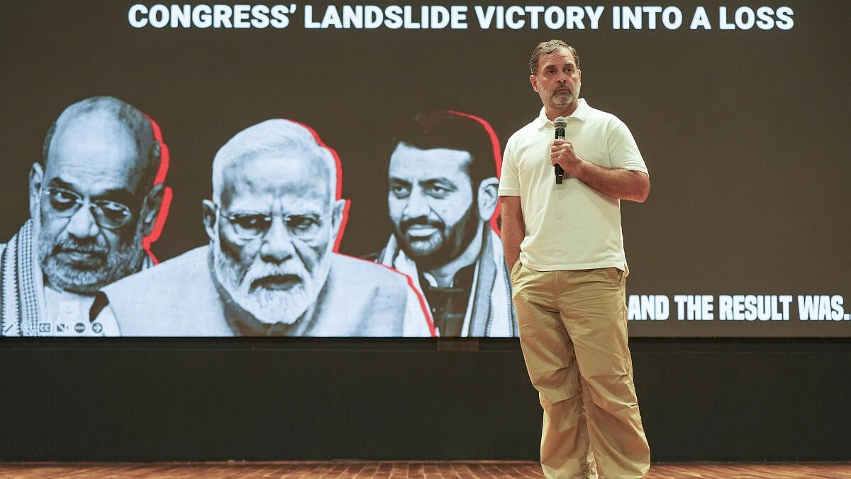 ಹರಿಯಾಣದಲ್ಲೂ ಮತಗಳವು; ಕಾಂಗ್ರೆಸ್ ಜಯ ಕಸಿದುಕೊಂಡ ಬಿಜೆಪಿ: ರಾಹುಲ್ ಗಾಂಧಿ ಆರೋಪ