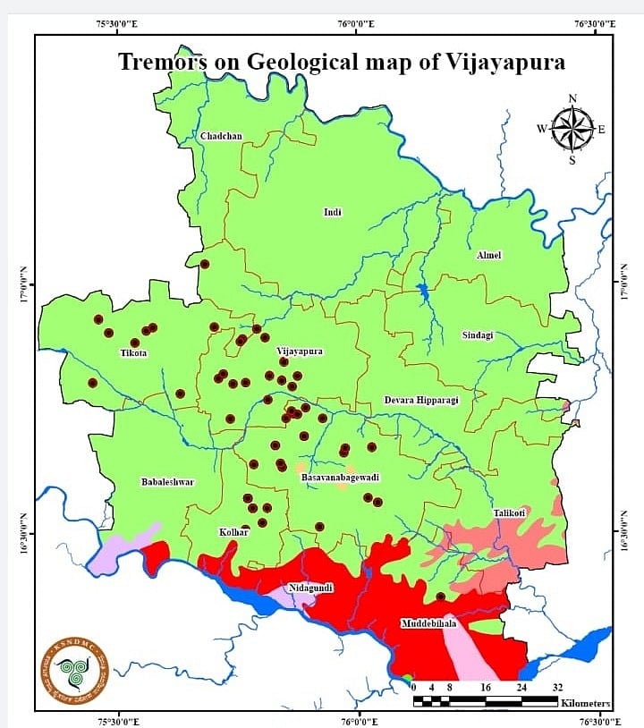 ವಿಜಯಪುರ ಜಿಲ್ಲೆಯಲ್ಲಿ 5 ವರ್ಷಗಳಲ್ಲಿ 54 ಸಲ ಲಘು ಭೂಕಂಪನ!