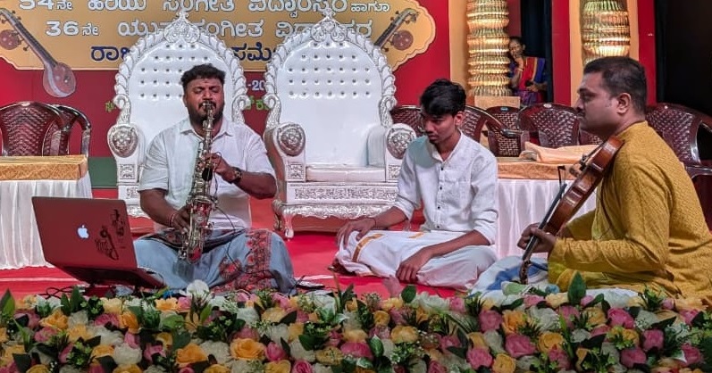 ವಿದ್ವಾನ್ ಹರೀಶ್‌ ಪಾಂಡವ್‌ ಅವರ ಸ್ಯಾಕ್ಸೋಫೋನ್ ವಾದನ ಲಹರಿ 