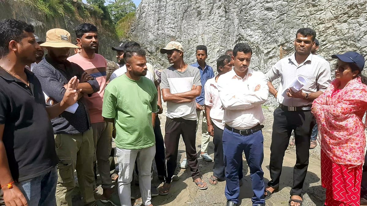 ಸೋಮವಾರಪೇಟೆ: ಗಣಿಗಾರಿಕೆ ವಿರುದ್ಧ ಸ್ಥಳೀಯರ ಆಕ್ರೋಶ