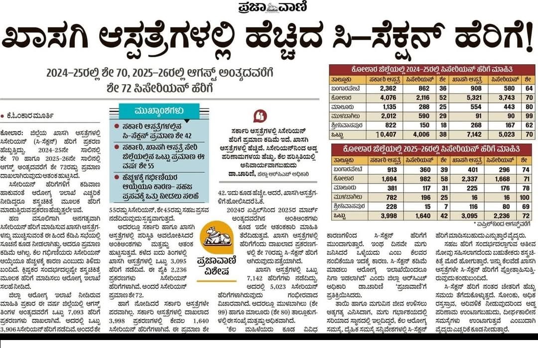 ‘ಪ್ರಜಾವಾಣಿ’ಯಲ್ಲಿ ಪ್ರಕಟವಾಗಿದ್ದ ವರದಿ
