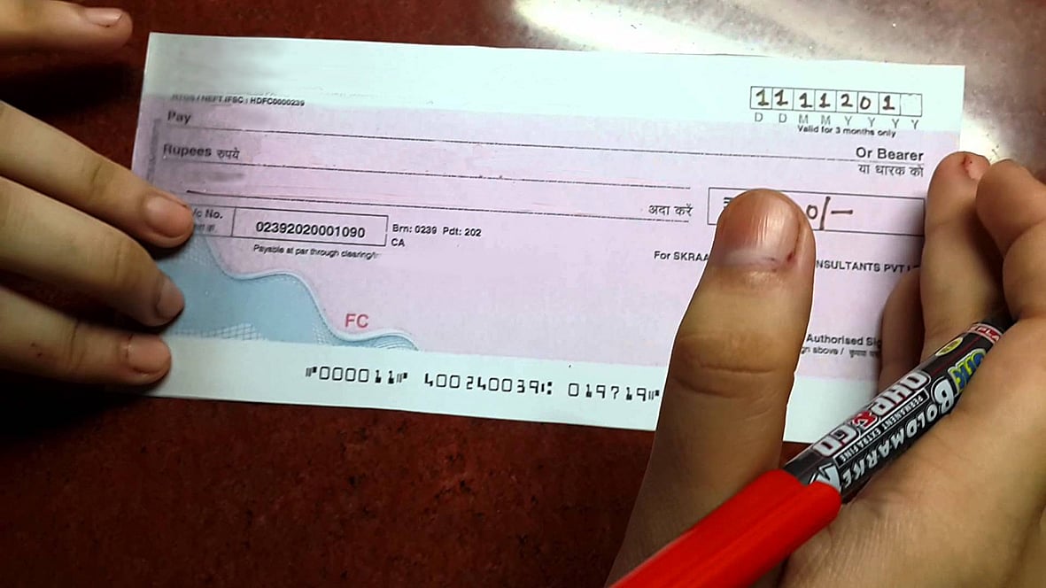 ಚೆಕ್‌ ಸಮಸ್ಯೆ: ಹಣ ವರ್ಗಾವಣೆಗೆ ತೊಡಕು