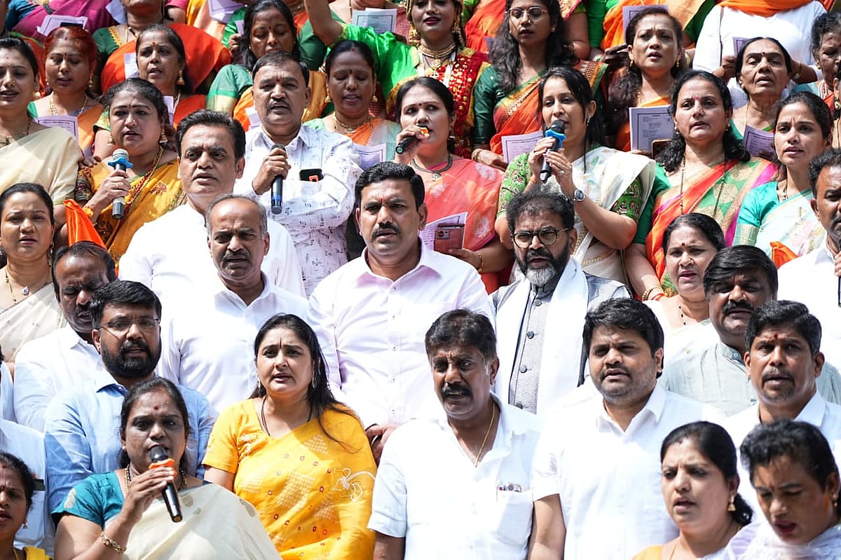 ವಂದೇ ಮಾತರಂ ಎಲ್ಲರಿಗೂ ಸ್ಫೂರ್ತಿಯಾಗಲಿ: ವಿಜಯೇಂದ್ರ