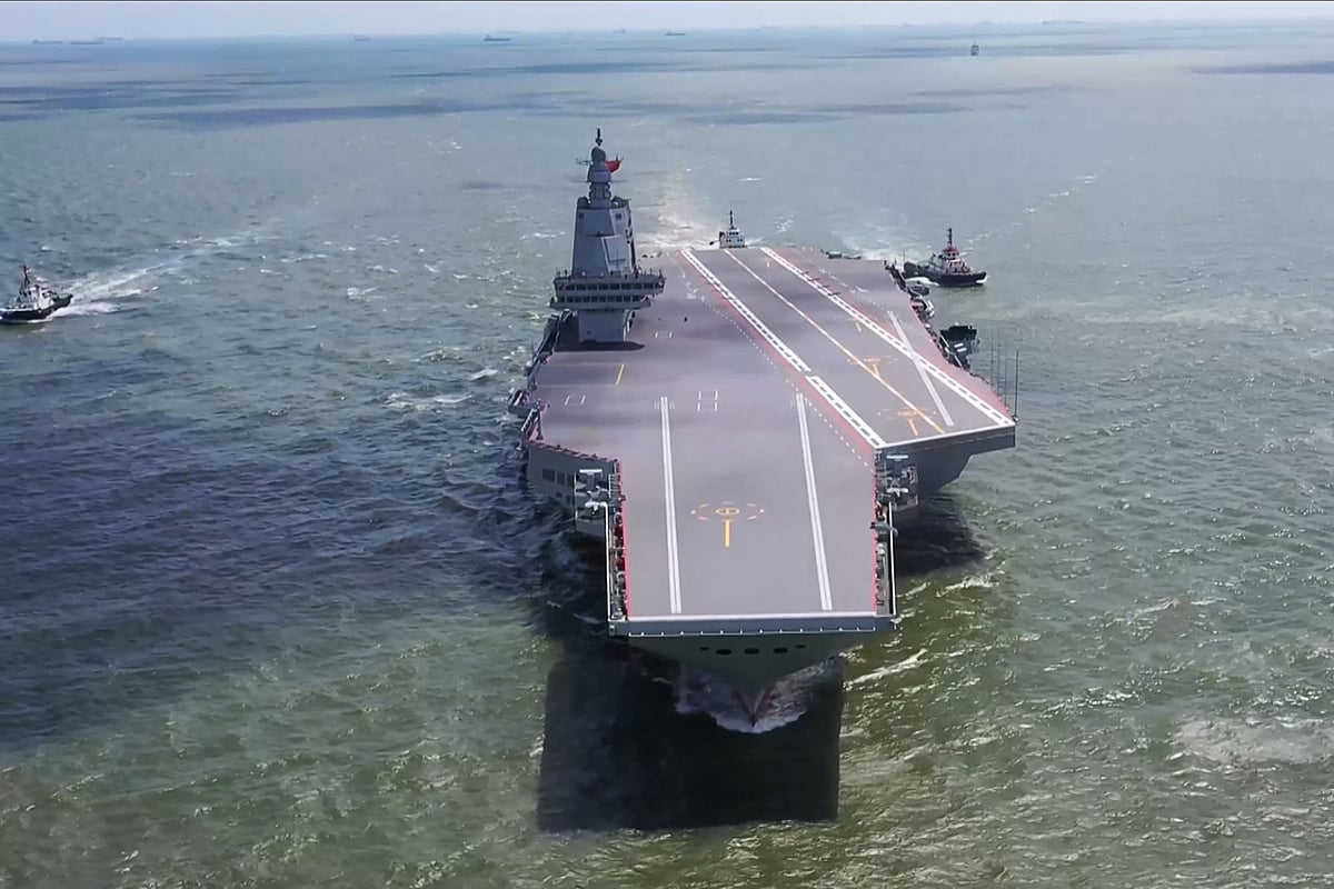 ಚೀನಾ: ಅತ್ಯಾಧುನಿಕ ಯುದ್ಧ ನೌಕೆ ‘ಫುಜಿಯಾನ್‌’ ಸೇನೆಗೆ ನಿಯೋಜನೆ