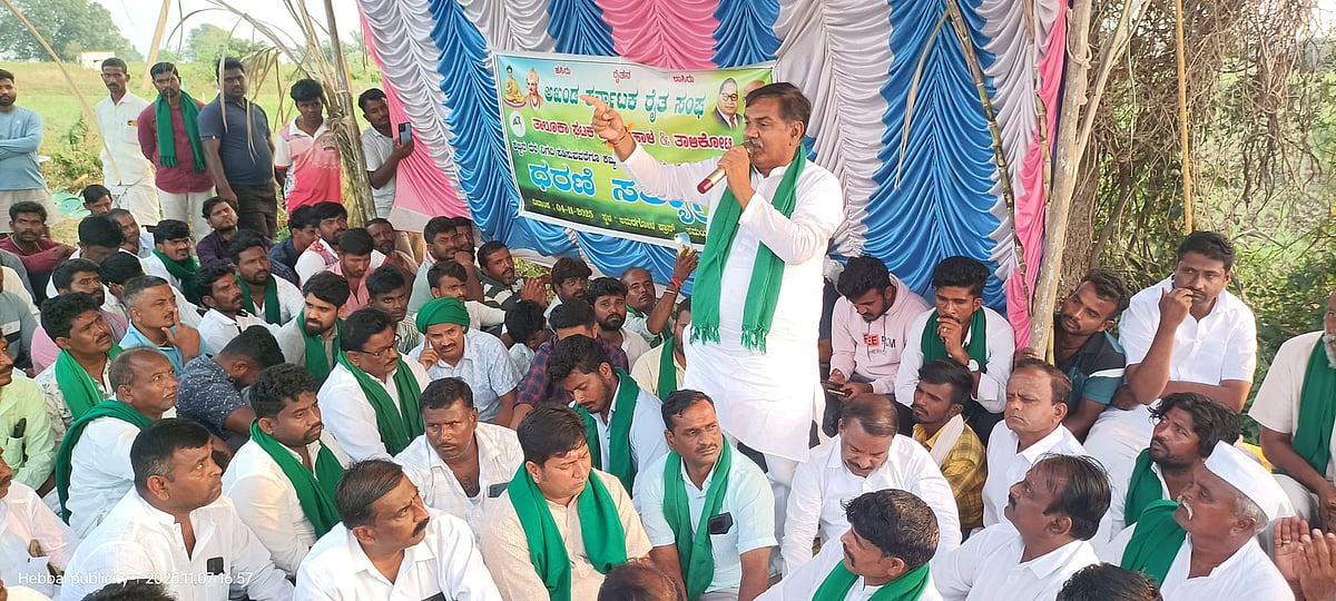 ಕಬ್ಬಿಗೆ ನ್ಯಾಯಯುತ ದರಕ್ಕೆ ಹೋರಾಟ: ನಡಹಳ್ಳಿ