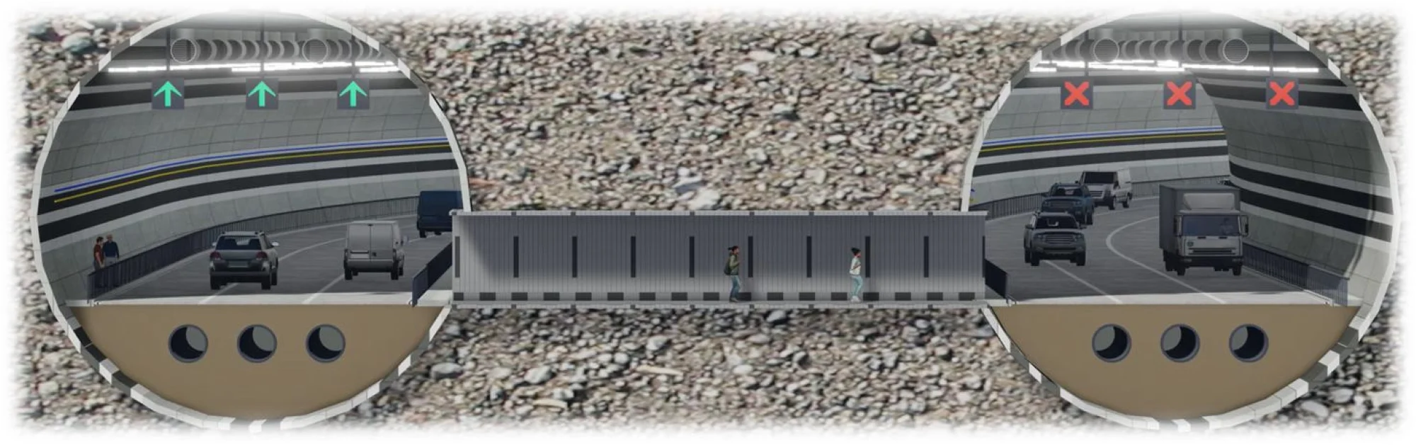 ಸುರಂಗ ರಸ್ತೆಯ ಪ್ರತಿ 500 ಮೀಟರ್‌ ಅಂತರದಲ್ಲಿ ನಿರ್ಮಾಣವಾಗಲಿರುವ ‘ಟನಲ್‌ ಕ್ರಾಸ್‌ ಪ್ಯಾಸೇಜ್‌’