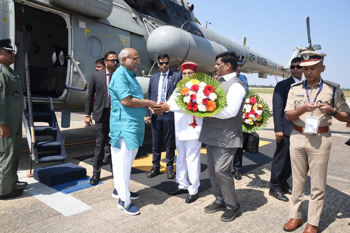 ಮೈಸೂರಿಗೆ ಉಪ ರಾಷ್ಟ್ರಪತಿ ಸಿ.ಪಿ. ರಾಧಾಕೃಷ್ಣನ್ ಭೇಟಿ