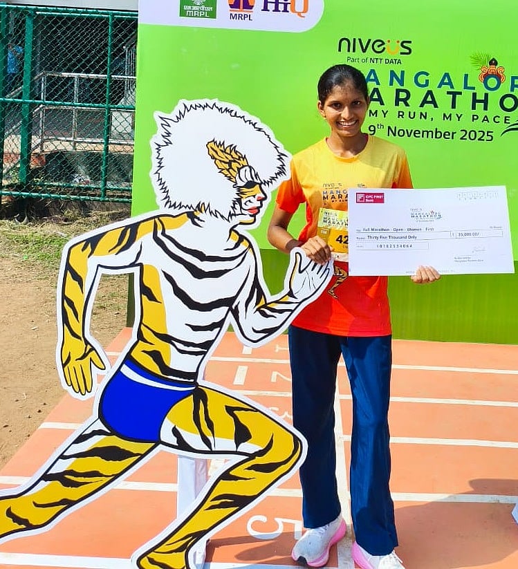 ಮ್ಯಾರಥಾನ್‌: ನಜೀಂ, ಶ್ರೇಯಾ ಚಾಂಪಿಯನ್‌