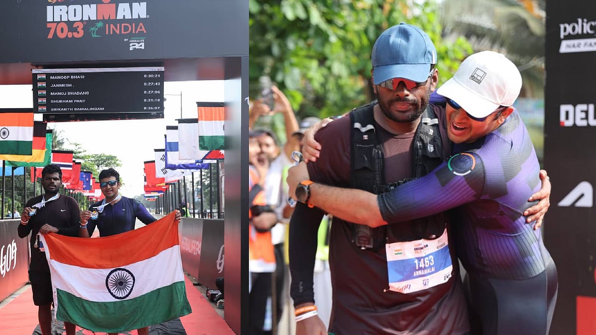 ಐರನ್ ಮ್ಯಾನ್ ಆದ ಮಾಜಿ ಐಪಿಎಸ್, ಬಿಜೆಪಿ ನಾಯಕ ಅಣ್ಣಾಮಲೈ