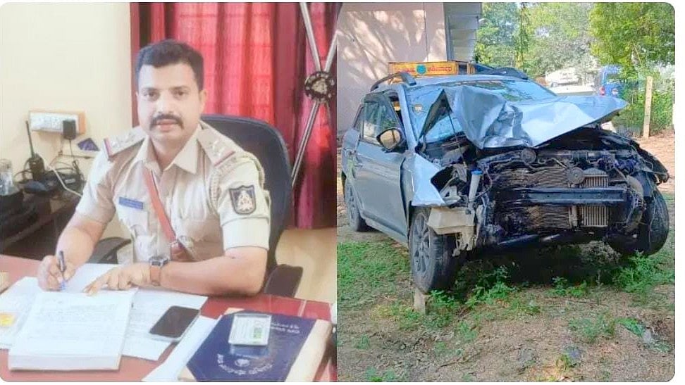 ರಾಯಚೂರು ಬಳಿ ಕಾರು ಅಪಘಾತ: ಗಬ್ಬೂರು PSI ಅರುಣ್‌ಗೆ ಗಂಭೀರ ಗಾಯ