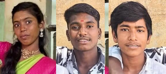 ಕಾಲುವೆಯಲ್ಲಿ ಮುಳುಗಿರುವ ಬಸಮ್ಮ ಸಂತೋಷ ರವಿ