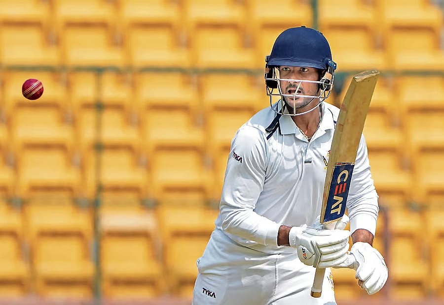 ರಣಜಿ ಟ್ರೋಫಿ | ಮಯಂಕ್ ಶತಕ; ಅಭಿನವ್ ಅಬ್ಬರ: ಕರ್ನಾಟಕ–ಮಹಾರಾಷ್ಟ್ರ ಪಂದ್ಯ ಡ್ರಾ