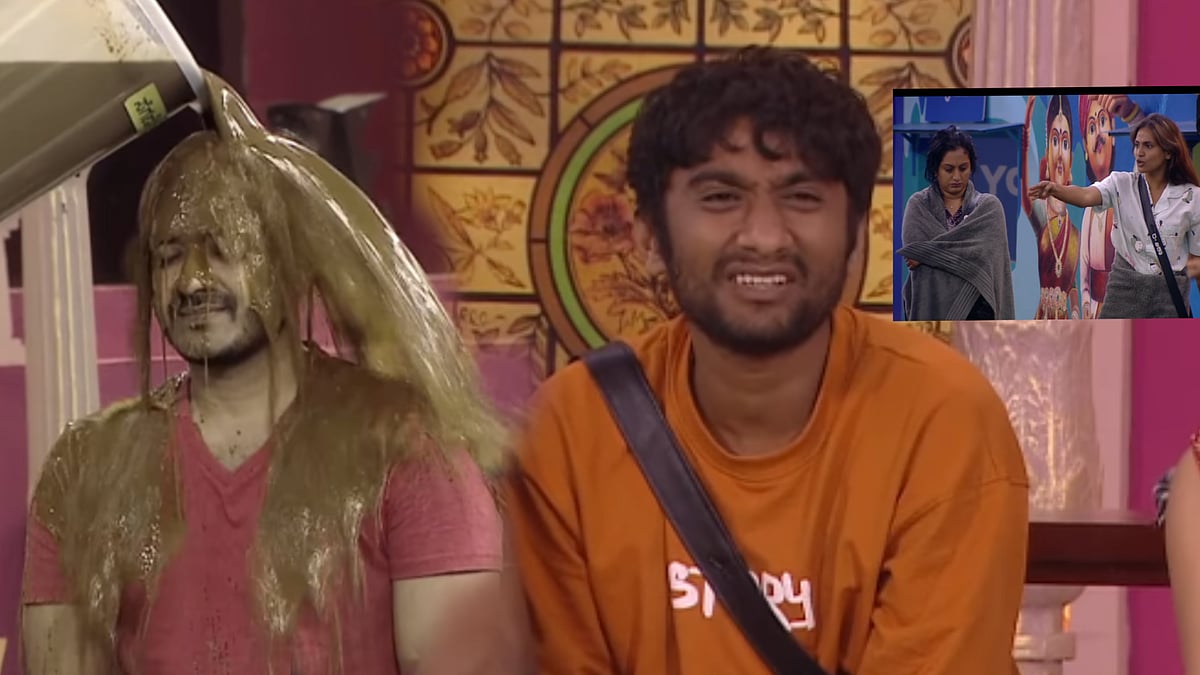 ಧ್ರುವಂತ್‌ ಮೇಲೆ ಸಗಣಿ ನೀರು ಎರಚಿದ ಮಾಳು: ಗಿಲ್ಲಿಗೆ ಬೈದ ರಾಶಿಕ