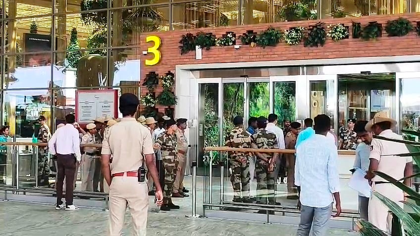ದೆಹಲಿ ಸ್ಫೋಟ: ಕೆಂಪೇಗೌಡ ವಿಮಾನ ನಿಲ್ದಾಣದಲ್ಲಿ ಕಟ್ಟೆಚ್ಚರ