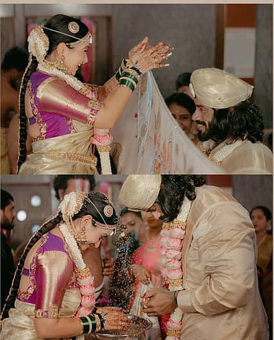 ಸದ್ಯ ಇದೇ ಫೋಟೊಗಳು ಸಾಮಾಜಿಕ ಮಾಧ್ಯಮದಲ್ಲಿ ಹರಿದಾಡುತ್ತಿದ್ದು, ಅಭಿಮಾನಿಗಳು ಹಾಗೂ ಕಿರುತೆರೆ ನಟ, ನಟಿಯರು ಶುಭ ಹಾರೈಸುತ್ತಿದ್ದಾರೆ.