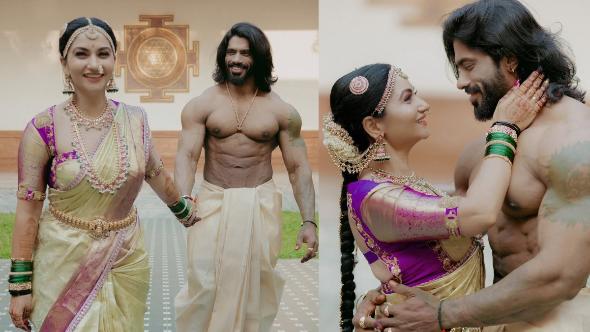 ನಟಿ ರಜಿನಿ, ಅರುಣ್ ವೆಂಕಟೇಶ್ ದಂಪತಿ 