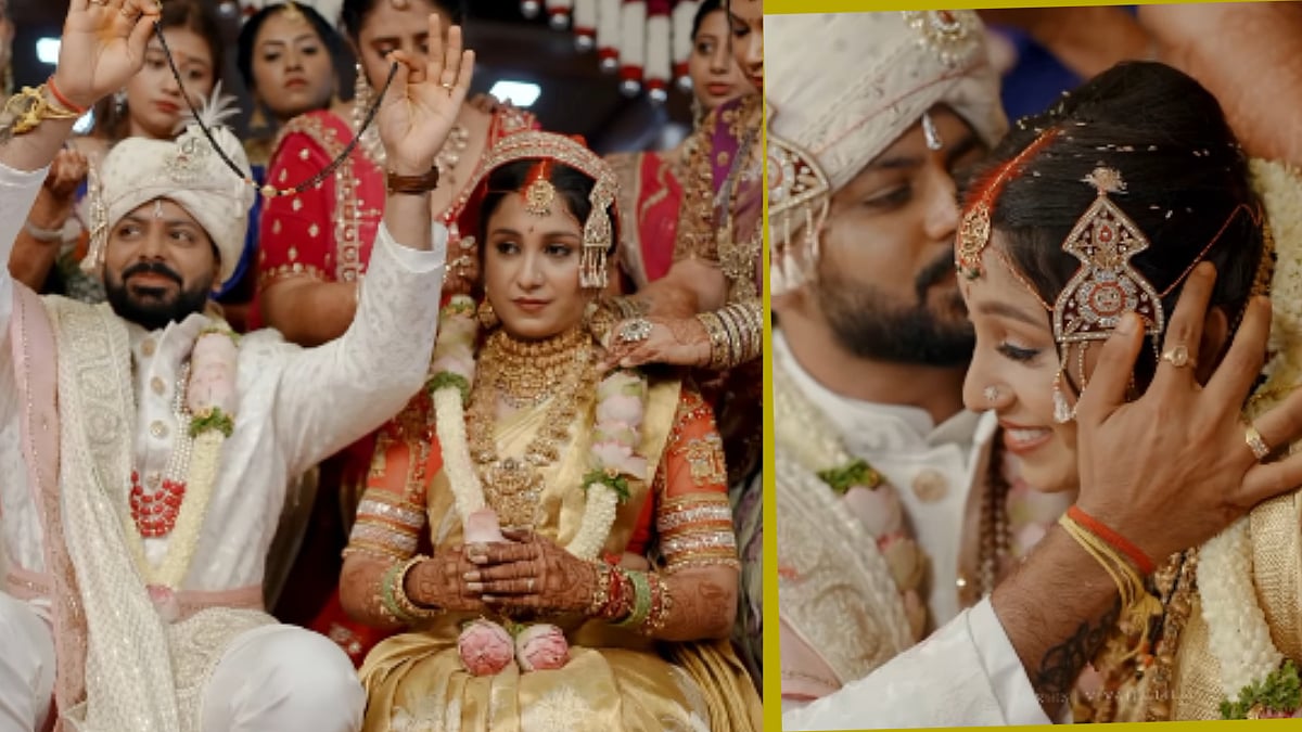 PHOTOS: ದಾಂಪತ್ಯ ಜೀವನಕ್ಕೆ ಕಾಲಿಟ್ಟ ‘ಅಮೃತಧಾರೆ’ ಖ್ಯಾತಿಯ ನಟಿ ಮೇಘಾ ಶೆಣೈ 