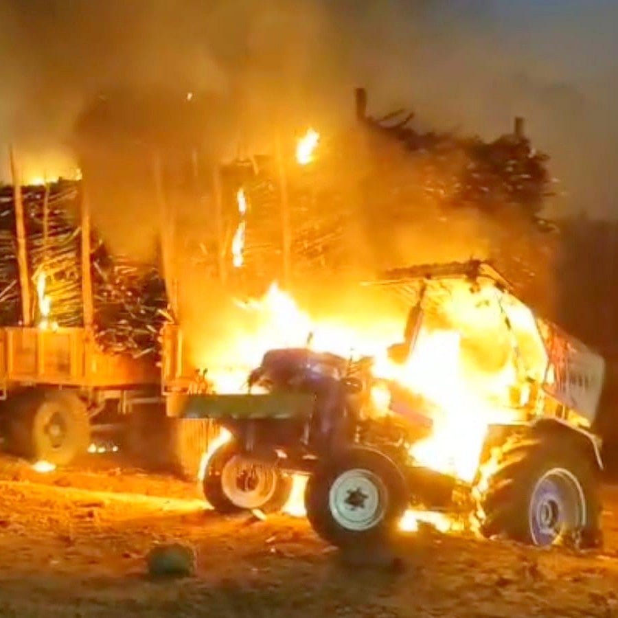 ಕಬ್ಬಿನ ಗಾಡಿಗಳಿಗೆ ಬೆಂಕಿ: ಬಾಗಲಕೋಟೆ ಜಿಲ್ಲೆಯ 3 ತಾಲ್ಲೂಕುಗಳಲ್ಲಿ ನಿಷೇಧಾಜ್ಞೆ