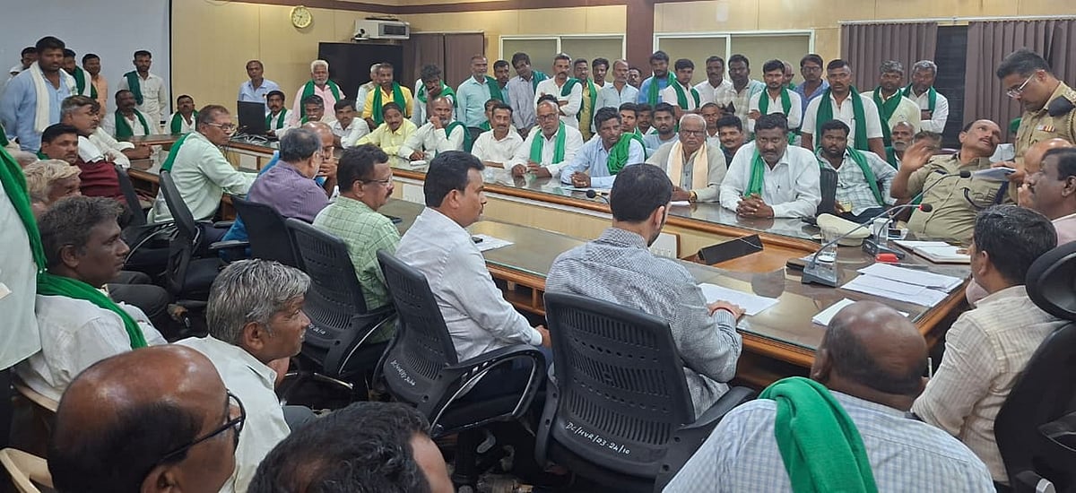 ಹಾವೇರಿ | ಲ್ಯಾಬ್‌ನಿಂದ ರೈತರಿಗೆ ಮೋಸ: ನ್ಯಾಯಮೂರ್ತಿ ತನಿಖೆಗೆ ಆಗ್ರಹ 