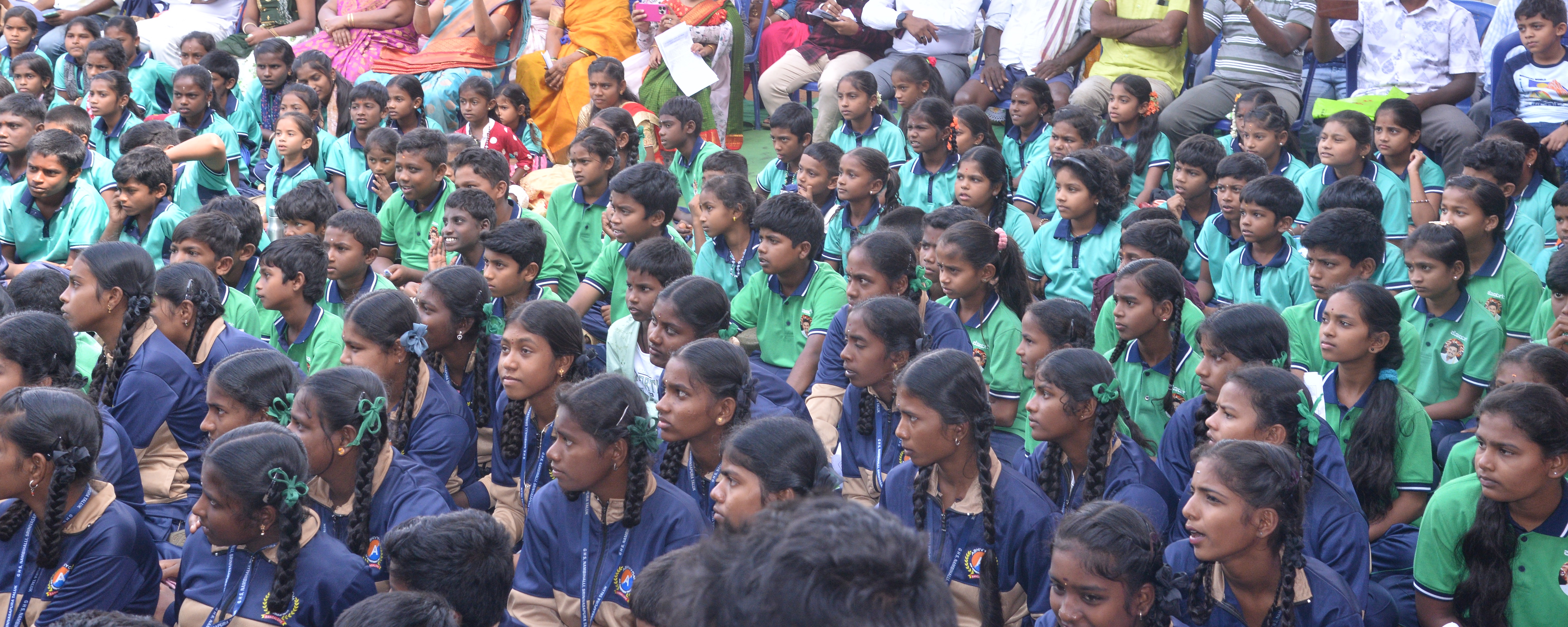 ಕಾರ್ಯಕ್ರಮದಲ್ಲಿ ವಿವಿಧ ಸರ್ಕಾರಿ ಶಾಲೆ ವಿದ್ಯಾರ್ಥಿಗಳು ಪಾಲ್ಗೊಂಡಿದ್ದರು