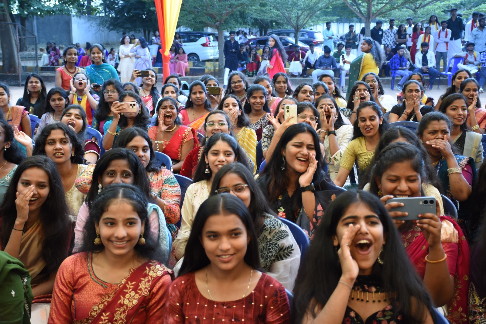 ಕಾರ್ಯಕ್ರಮದಲ್ಲಿ ಭಾಗವಹಿಸಿದ ವಿದ್ಯಾರ್ಥಿಗಳು