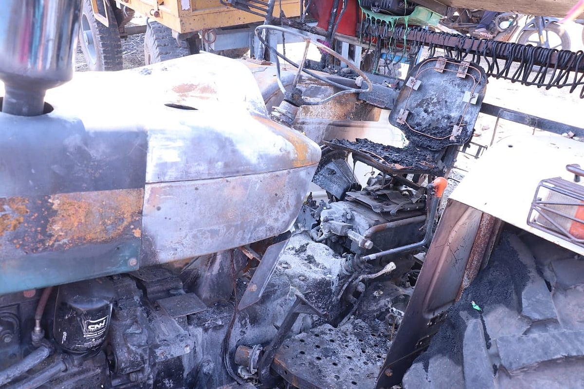 ಬಾಗಲಕೋಟೆ | ವರ್ಷದ ದುಡಿಮೆ ಬೆಂಕಿಗೆ ಆಹುತಿ: ರೈತರ ಅಳಲು