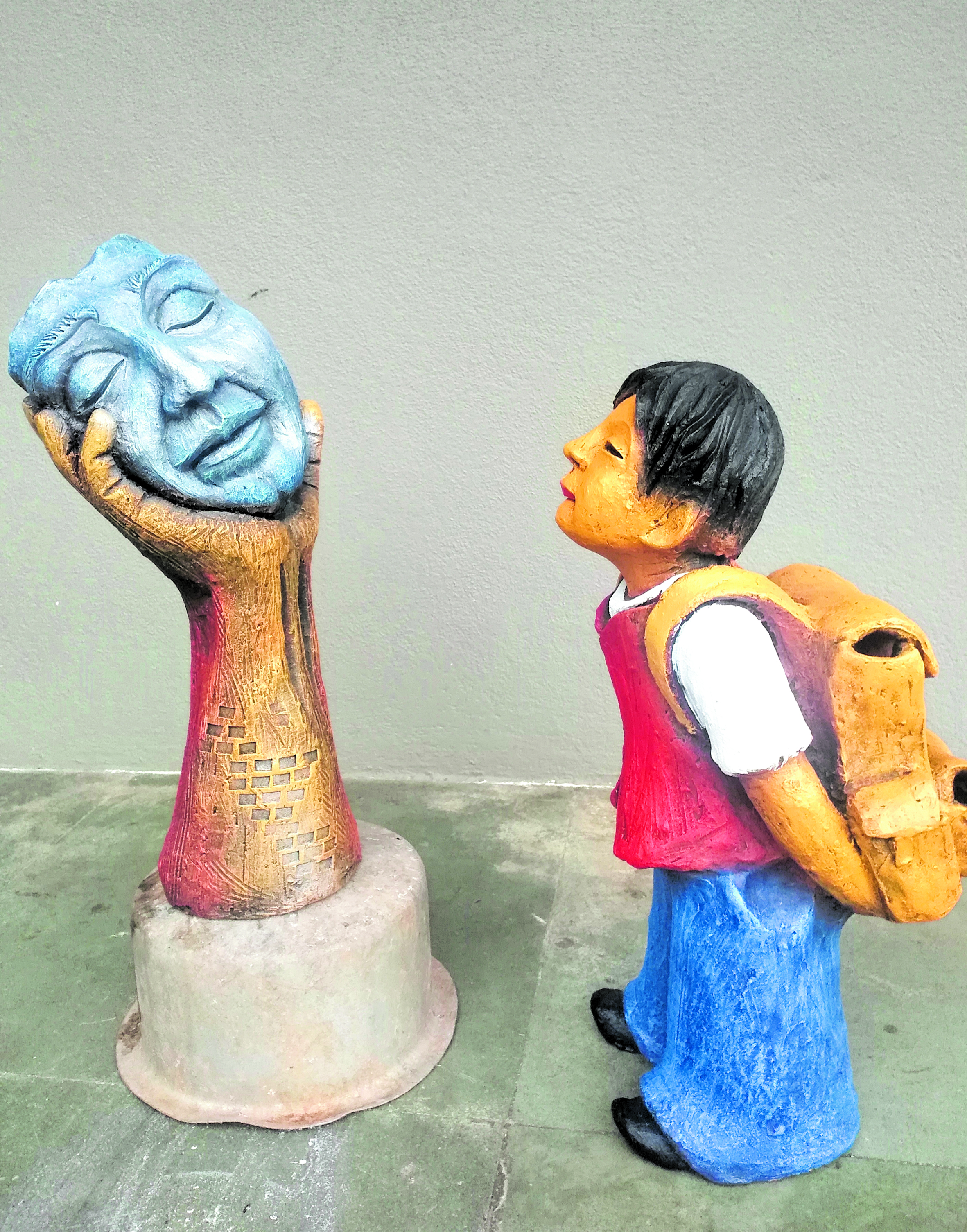  ಮಣ್ಣಿನ ಕಲಾಕೃತಿ