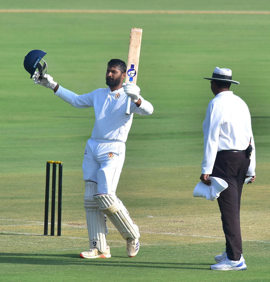 ರಣಜಿ ಟ್ರೋಫಿ | ಸ್ಮರಣ್–ಕರುಣ್ ಶತಕದ ಜೊತೆಯಾಟ; ಉತ್ತಮ ಮೊತ್ತ ಕಲೆ ಹಾಕಿದ ಕರ್ನಾಟಕ