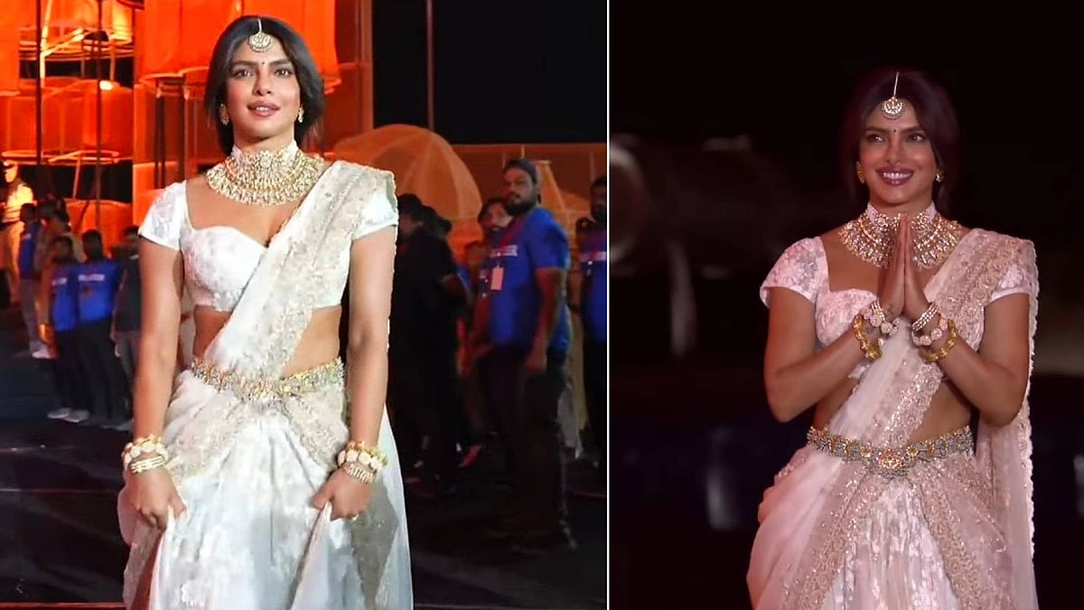 Varanasi | ರಾಜಕುಮಾರಿಯಂತೆ ಮಿಂಚಿದ ಪ್ರಿಯಾಂಕಾ ಚೋಪ್ರಾ: ಚಿತ್ರಗಳಲ್ಲಿ ನೋಡಿ