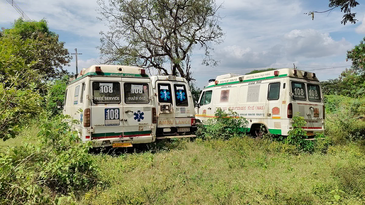 ಹಾವೇರಿ: ಜಿಲ್ಲೆಯ ‘108’ ಆಂಬುಲೆನ್ಸ್‌ಗೆ ‘ಅನಾರೋಗ್ಯ’; ಬಡ ರೋಗಿಗಳ ಪರದಾಟ 