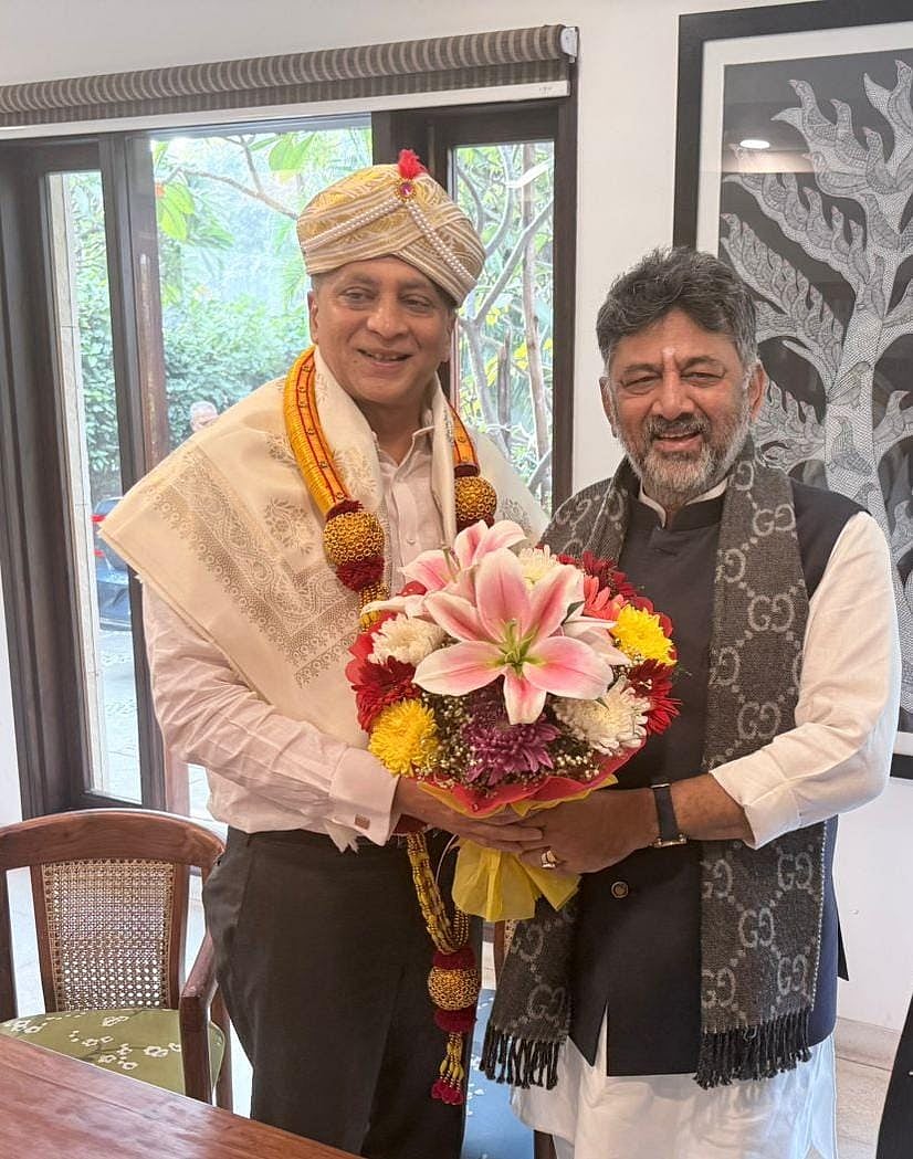 ಮೇಕೆದಾಟು: ಹಿರಿಯ ವಕೀಲ ಶ್ಯಾಮ್ ದಿವಾನ್‌ಗೆ ಡಿಕೆಶಿ ಸನ್ಮಾನ