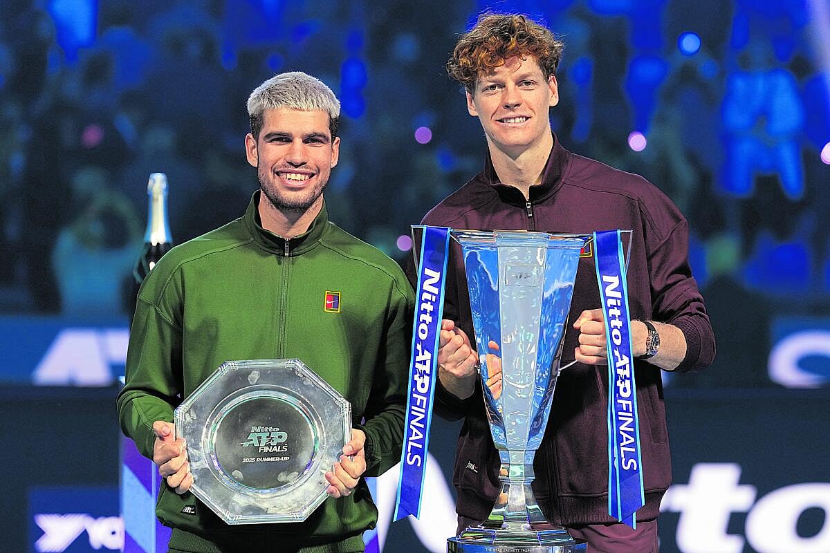 ATP Finals 2025: ಎಟಿಪಿ ಫೈನಲ್ಸ್‌ ಟ್ರೋಫಿ ಉಳಿಸಿಕೊಂಡ ಸಿನ್ನರ್‌