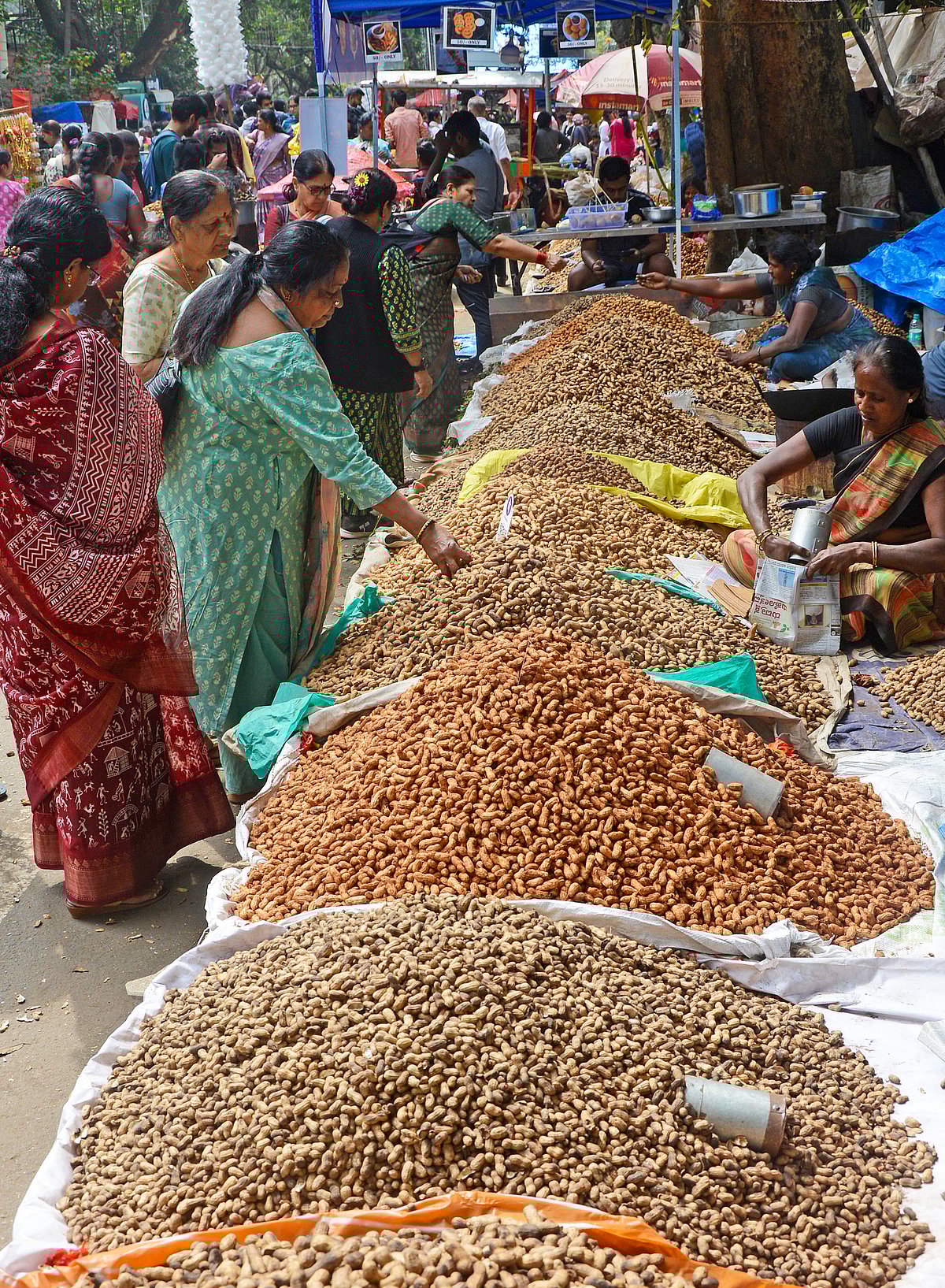 ಬಸವನಗುಡಿ ‘ಕಡಲೆಕಾಯಿ ಪರಿಷೆ’ಗೆ ಆರು ಲಕ್ಷ ಜನ
